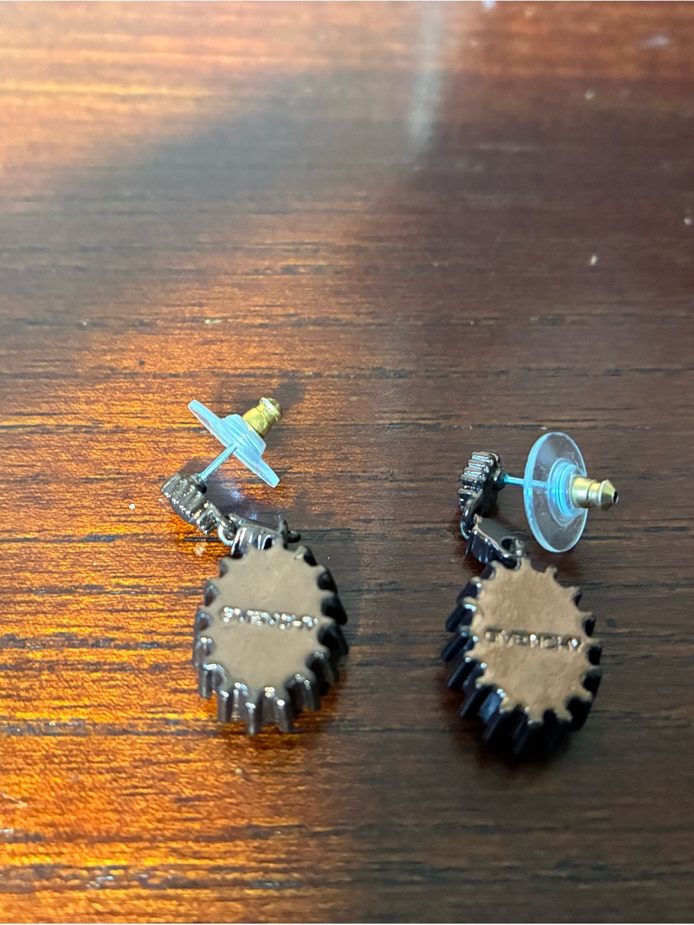 Givenchy Oval Amber Drop Earrings - Picture 2 of 2